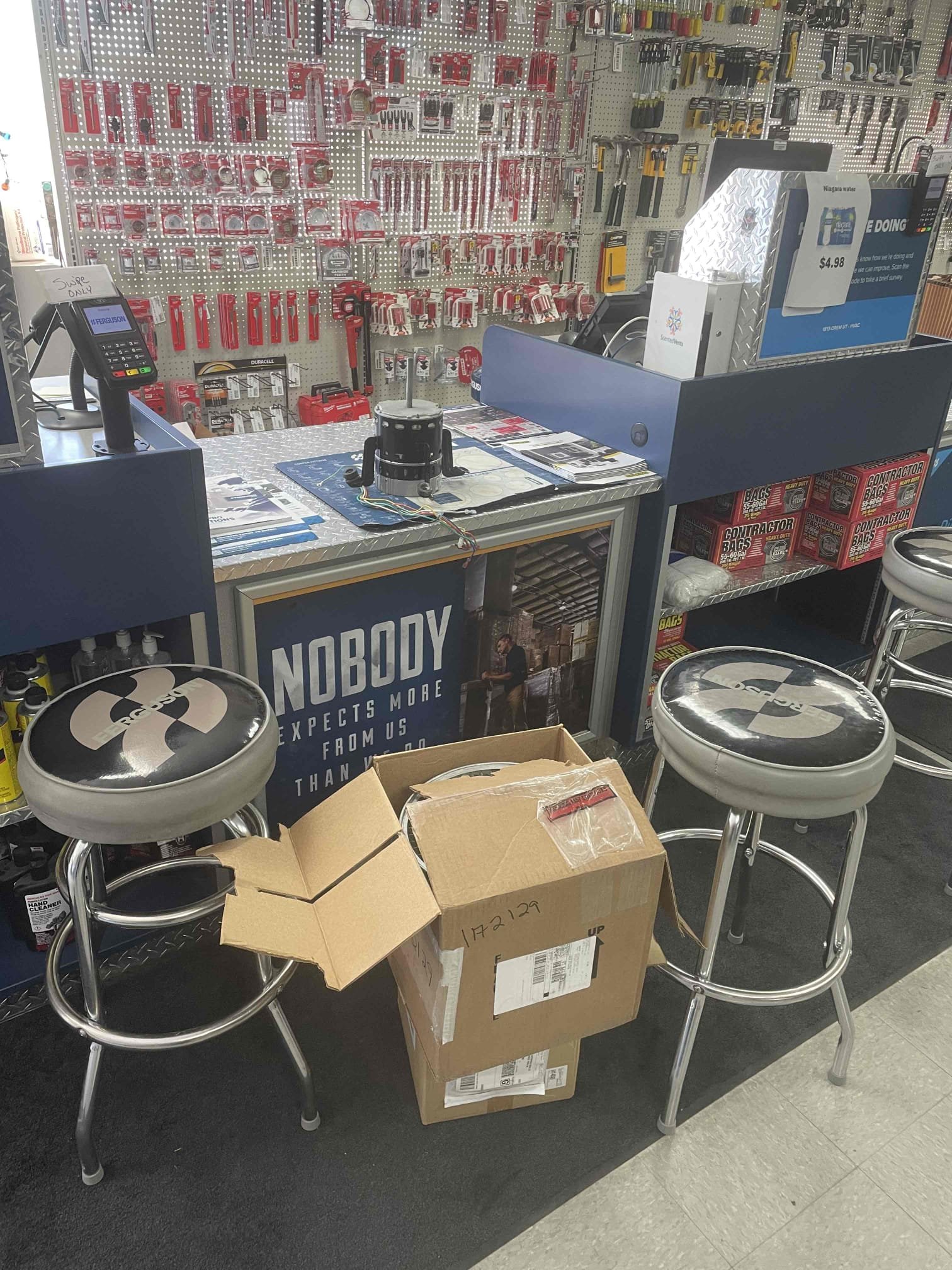 Image depicting water line repair, addressing potential water service line issues and related residential drywall water damage. Focus on diagnosing and resolving water damage problems.