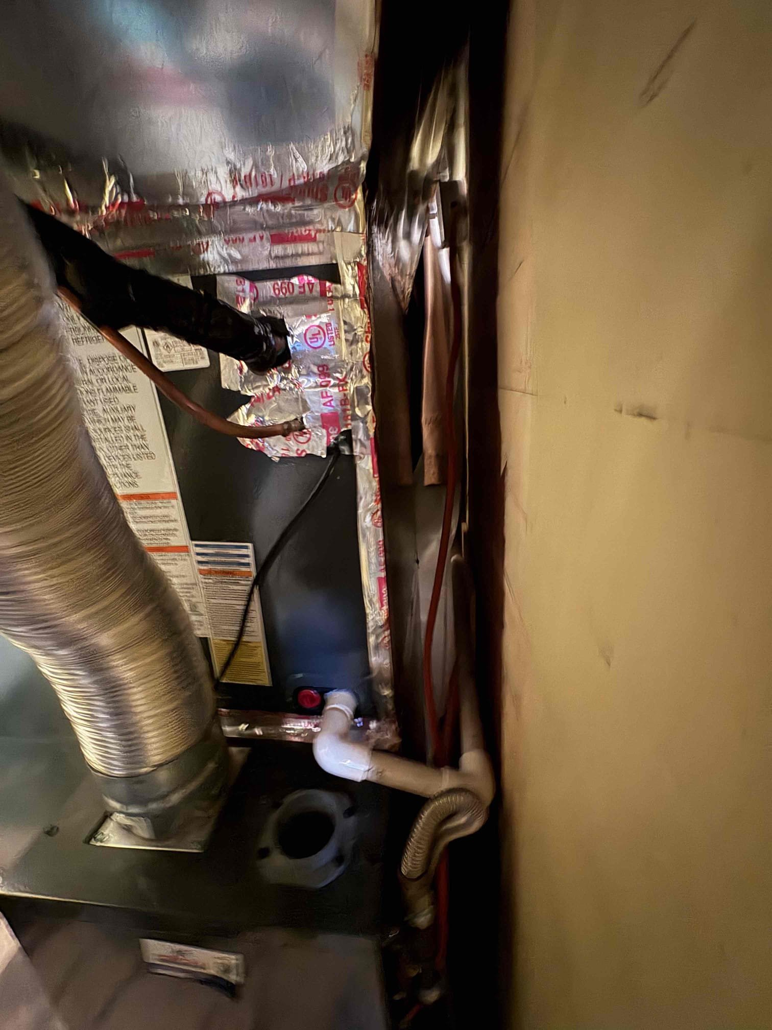 Emergency air conditioner repair and servicing, including duct cleaning services, ensuring optimal AC performance and air quality.