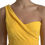 Thumbnail: Dolce & Gabbana Yellow One Shoulder Side Slit Midi Dress
