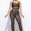 Thumbnail: Halter Top Ruched Pants Set
