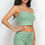 Thumbnail: Ribbed Crop Cami Top & Shorts Set