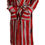 Thumbnail: Dolce & Gabbana Chic Striped Silk Sleepwear Robe