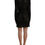 Thumbnail: Dolce & Gabbana Elegant Black Floral Lace Sheath Mini Dress