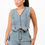 Thumbnail: Classic Denim Vest And Short Pants Set