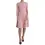 Thumbnail: Dolce & Gabbana Pink A-line Flare Viscose Short Sleeves Dress