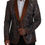 Thumbnail: Dolce & Gabbana Bronze Monkey Print Silk Slim Jacket Blazer