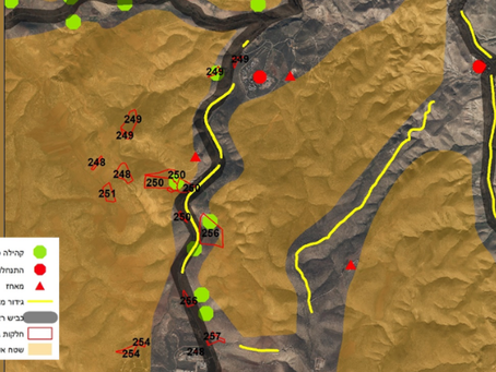 להסיר גדרות בלתי חוקיות שהציבו מתנחלים לאורך כבישים בבקעת הירדן