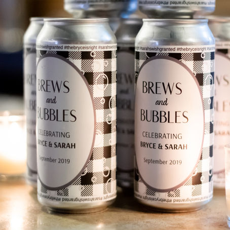 Brews and Bubbles Rehearsal Dinner!