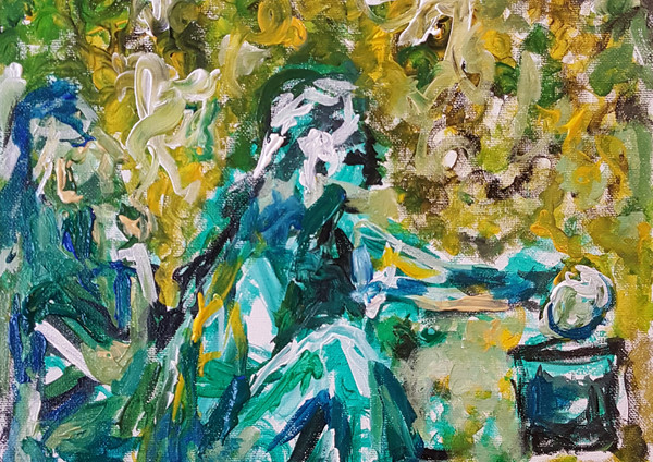 "Kitchen" by Himanshu Jain (Acrylic).jpeg