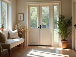 A welcoming foyer makes a great first impression