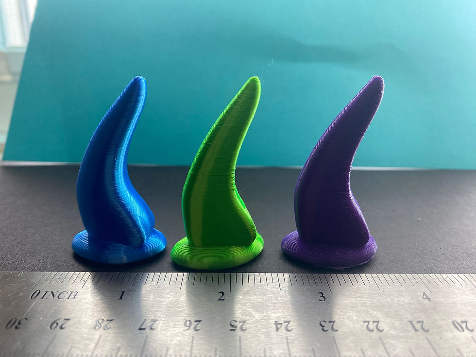Thumbnail: Set of 8 or 10 3D Fursuit Long Claws