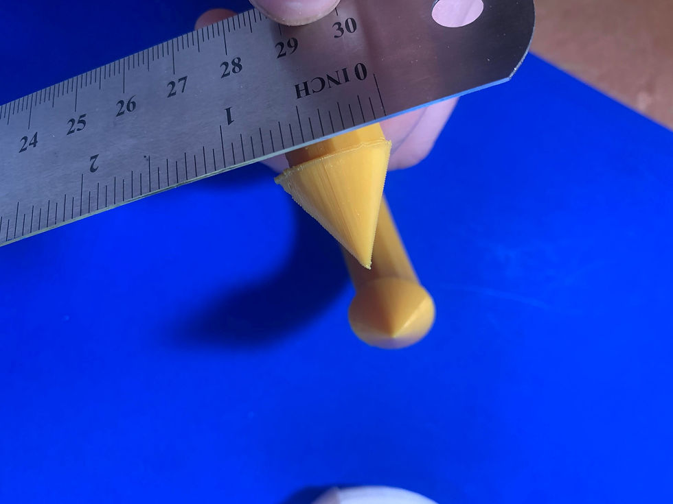 Thumbnail: 3D Fursuit Big Nose Ring (Spikes)