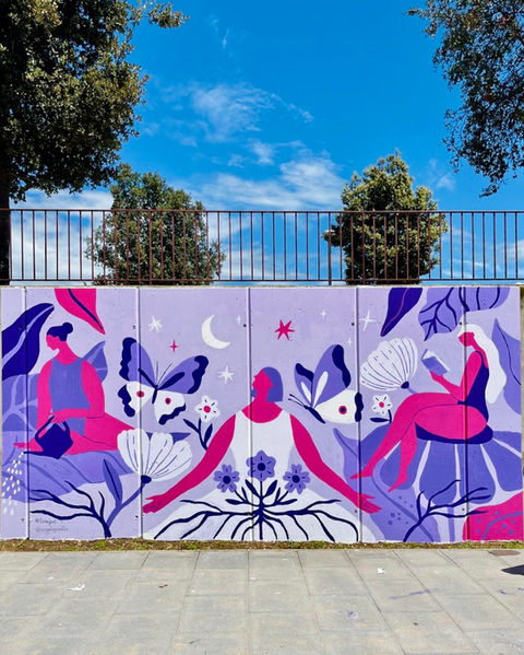 Collaborative Mural Women's Day
