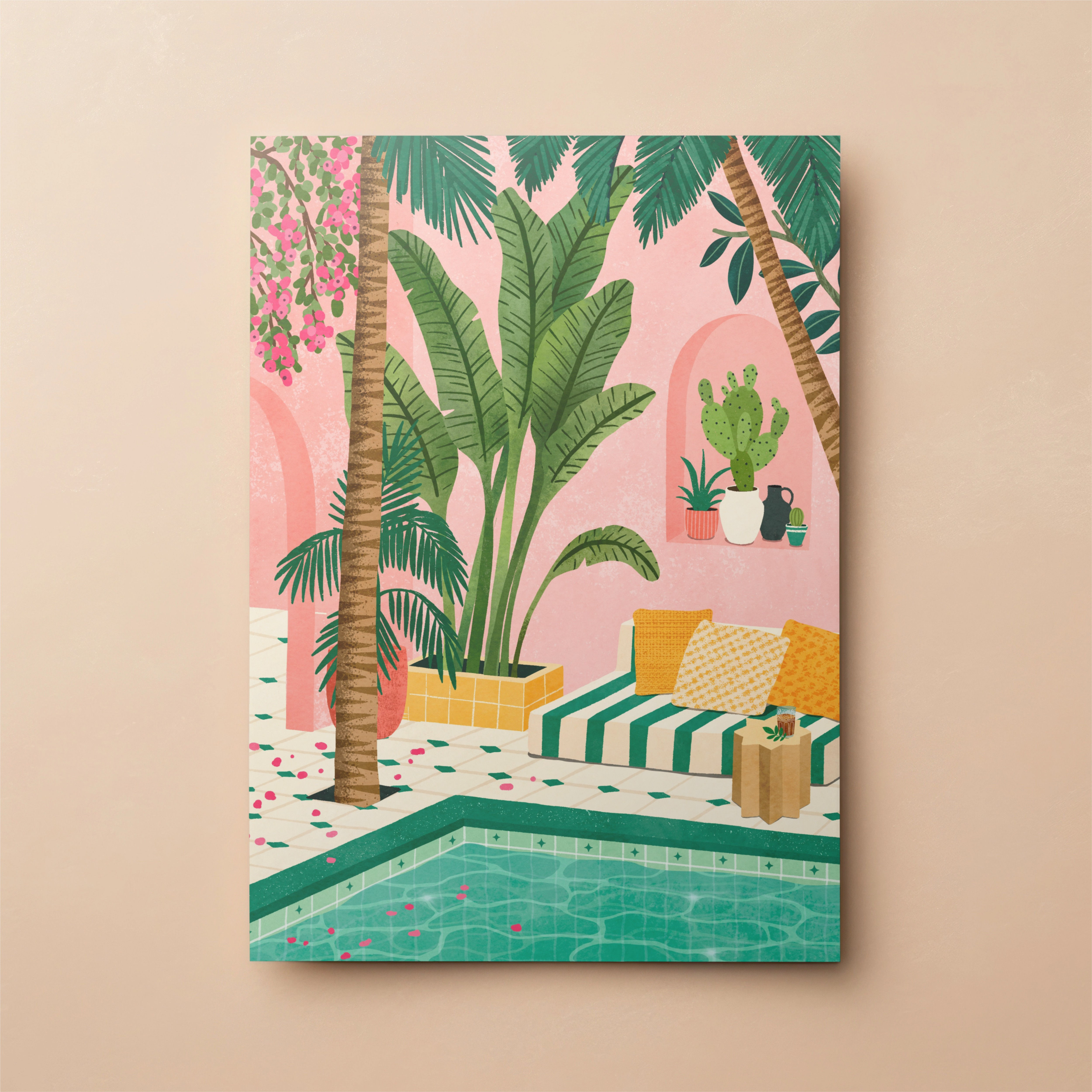 Moroccan Oasis Print