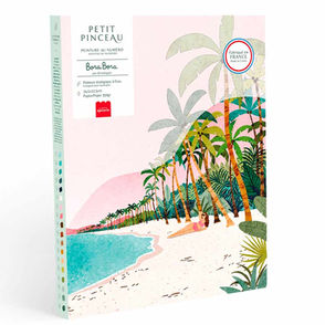 "Bora Bora" Paint by number kit for Petit Piceau