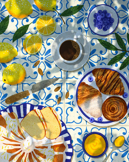 Food illustrations