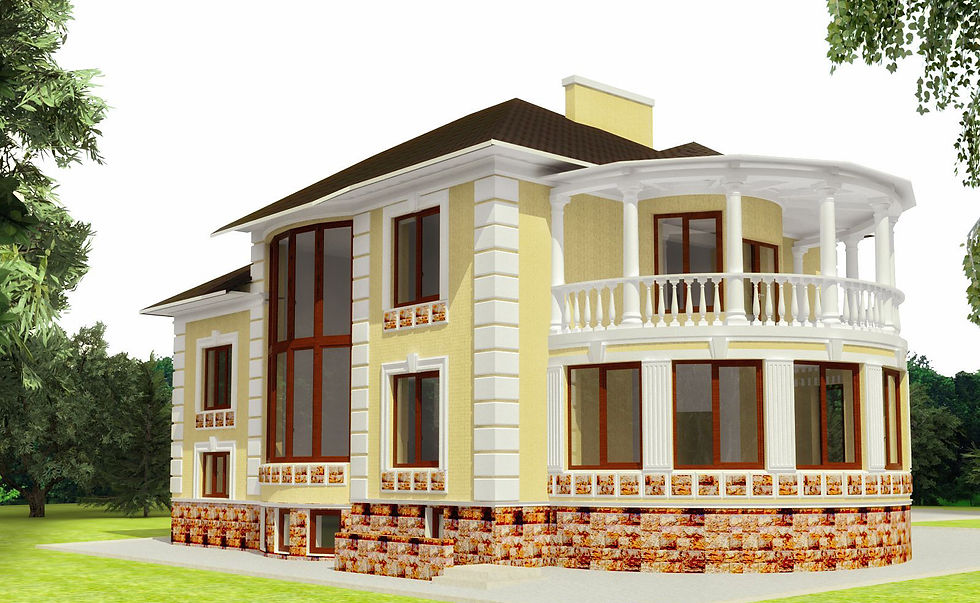 Коттедж 395 м2: Вид 4