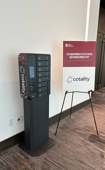 Phone charging locker in Orlando