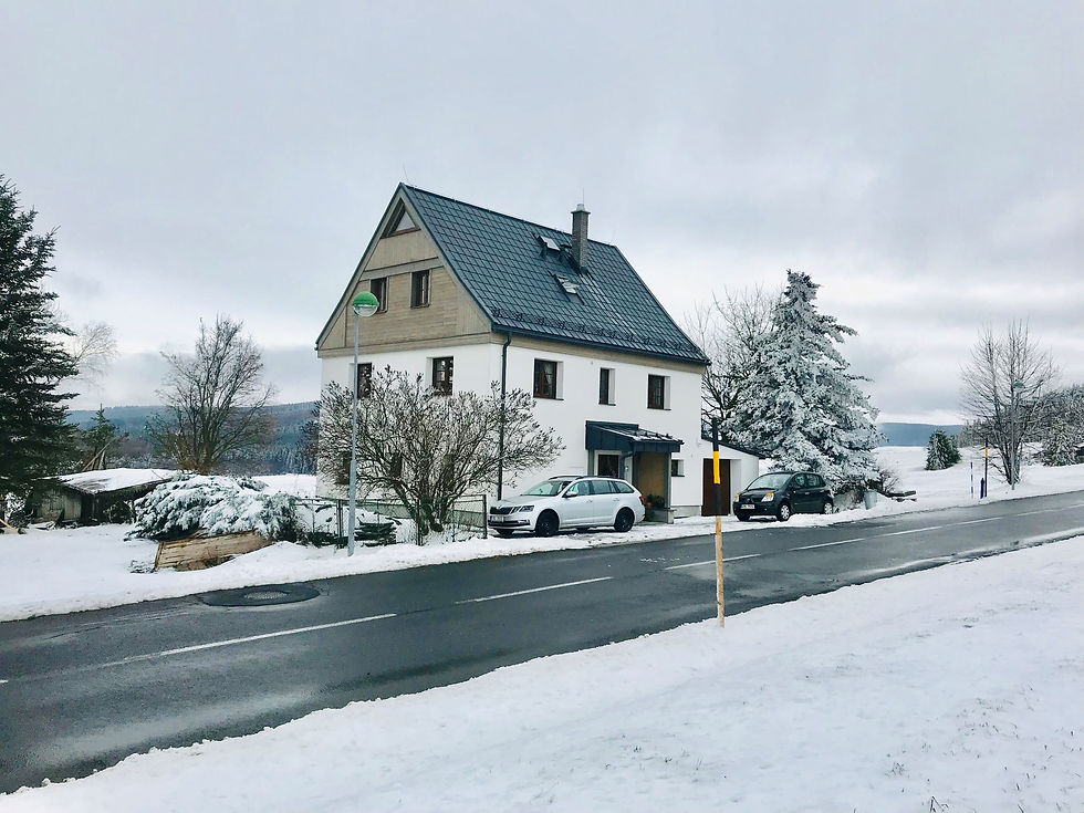 pohled od silnice