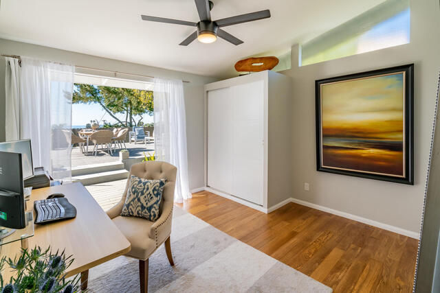Office in Contemporary home