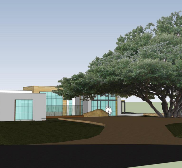 Contemporary style rendering for parcel in Santa Barbara