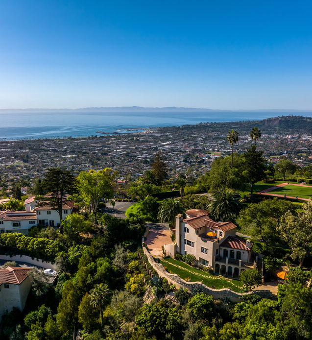 Spanish style home in Santa Barbara