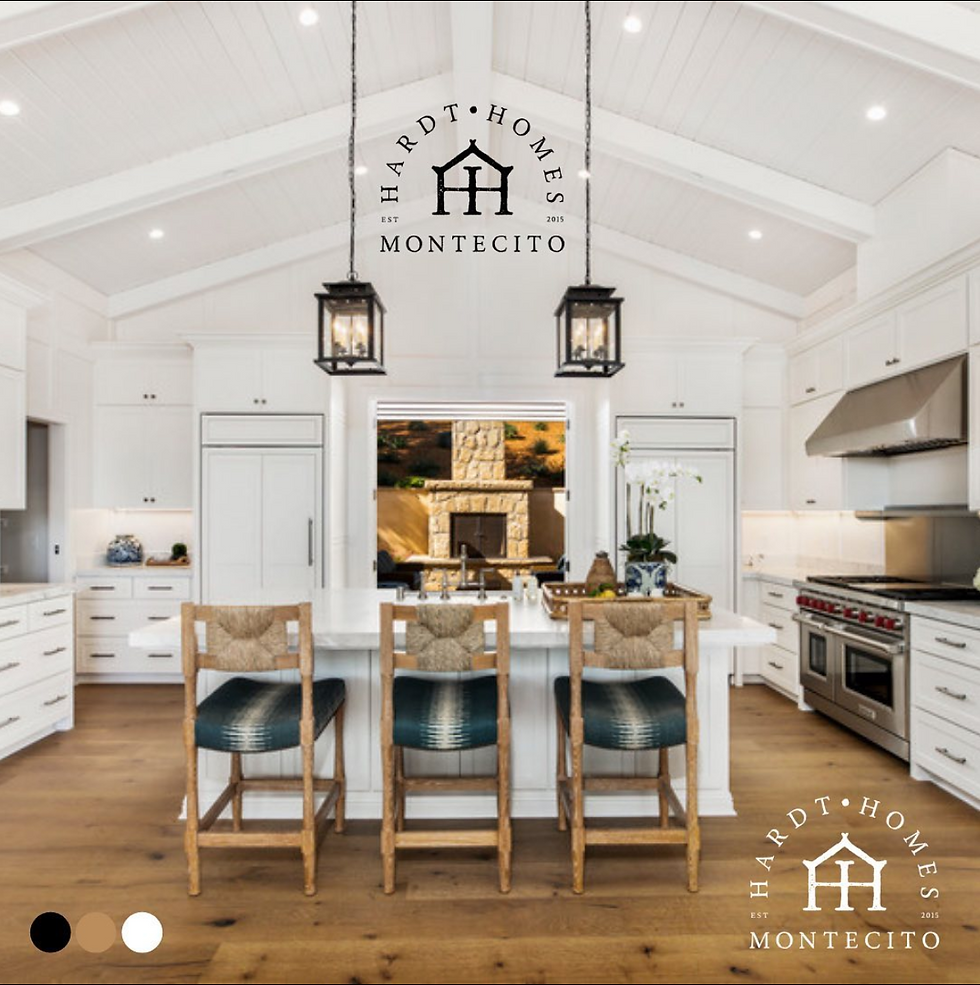 Logo for Interior Design Construction Company in Montecito