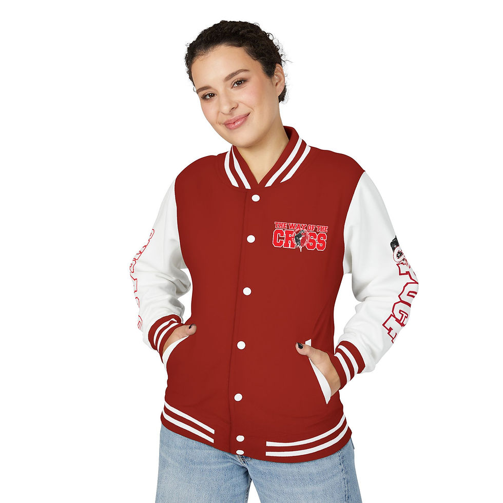 Thumbnail: 36PO Letterman Jacket - '(POCF)' Varsity Jacket