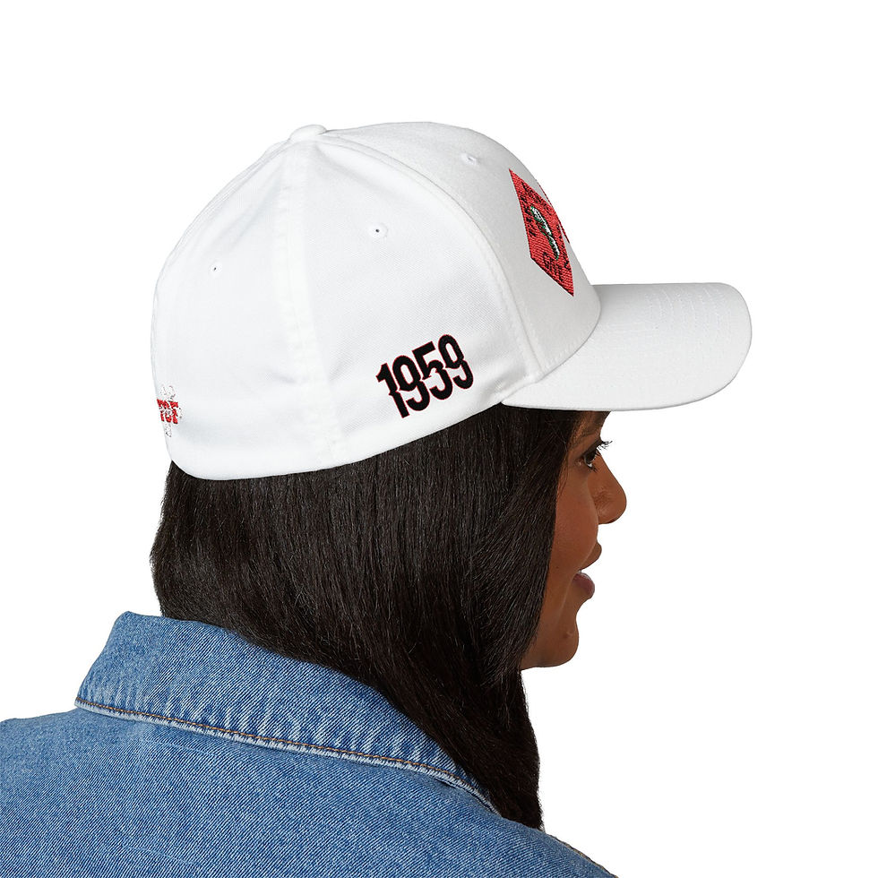 Thumbnail: CFFL Embroidered Baseball Cap — Red Logo Structured Closed-Back Hat