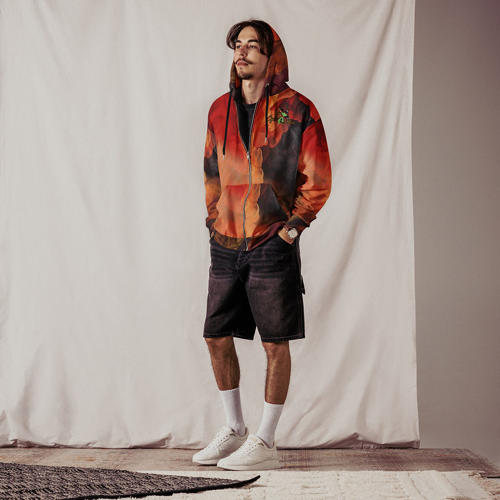 Thumbnail: Cigar Club Unisex zip hoodie