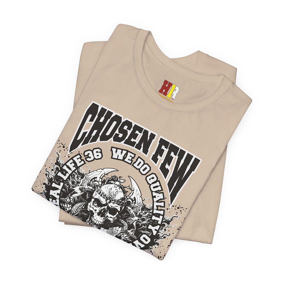 Thumbnail: 28 Chosen Few MC, Vintage Style Shirt, Gift for Bikers, Casual Outfit