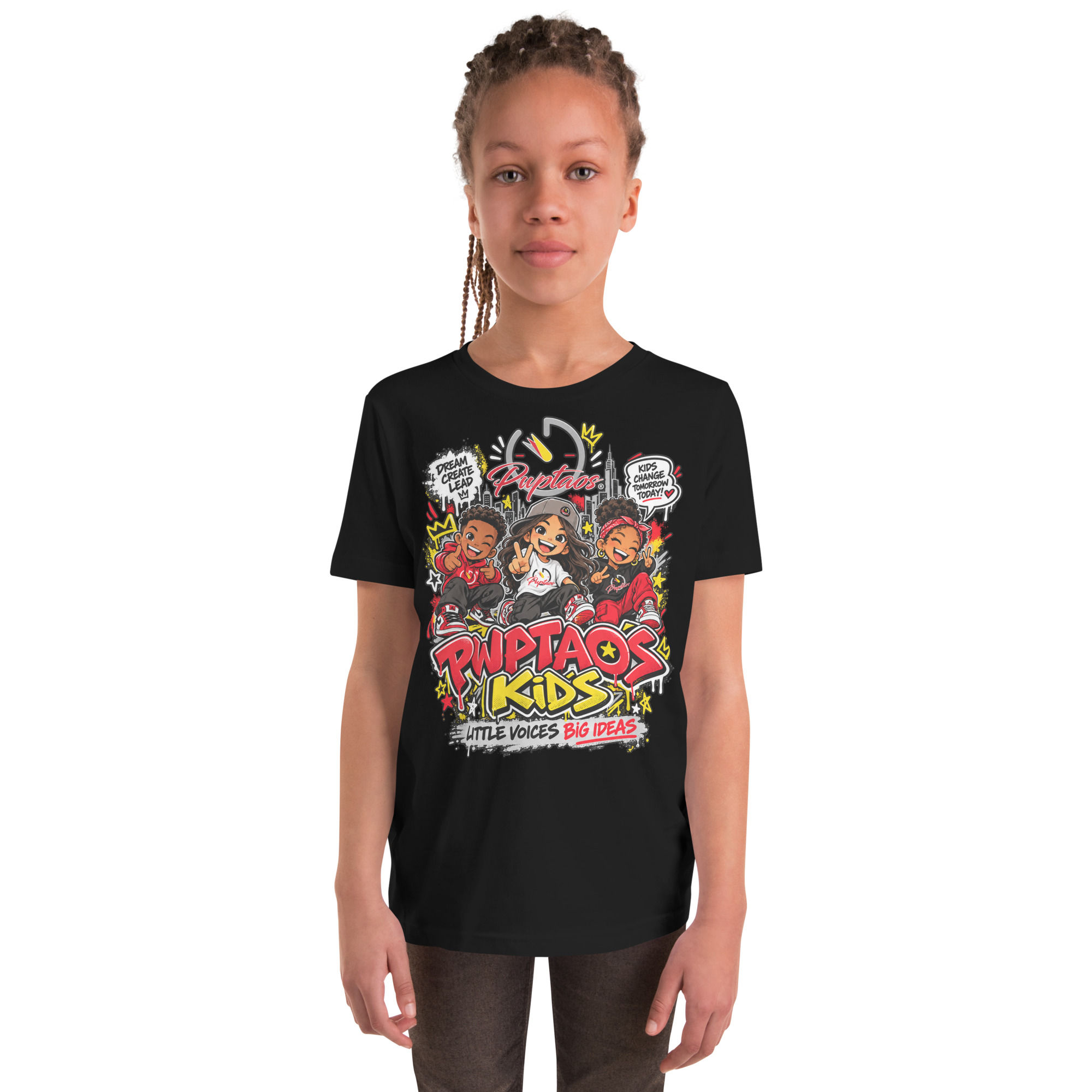 PWPTAOS Youth Graphic T-Shirt - Full Color