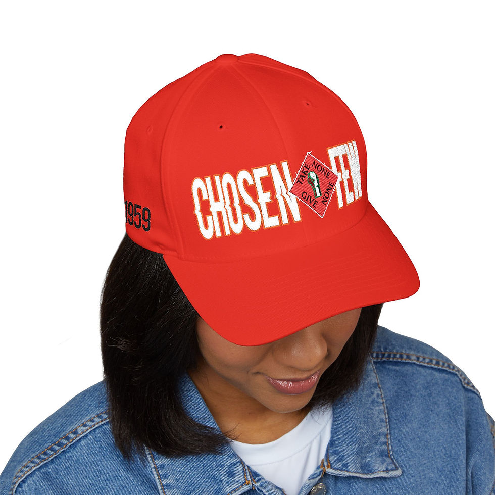 Thumbnail: Chosen Few Embroidered Cap — Illinois Diamond Logo Hat