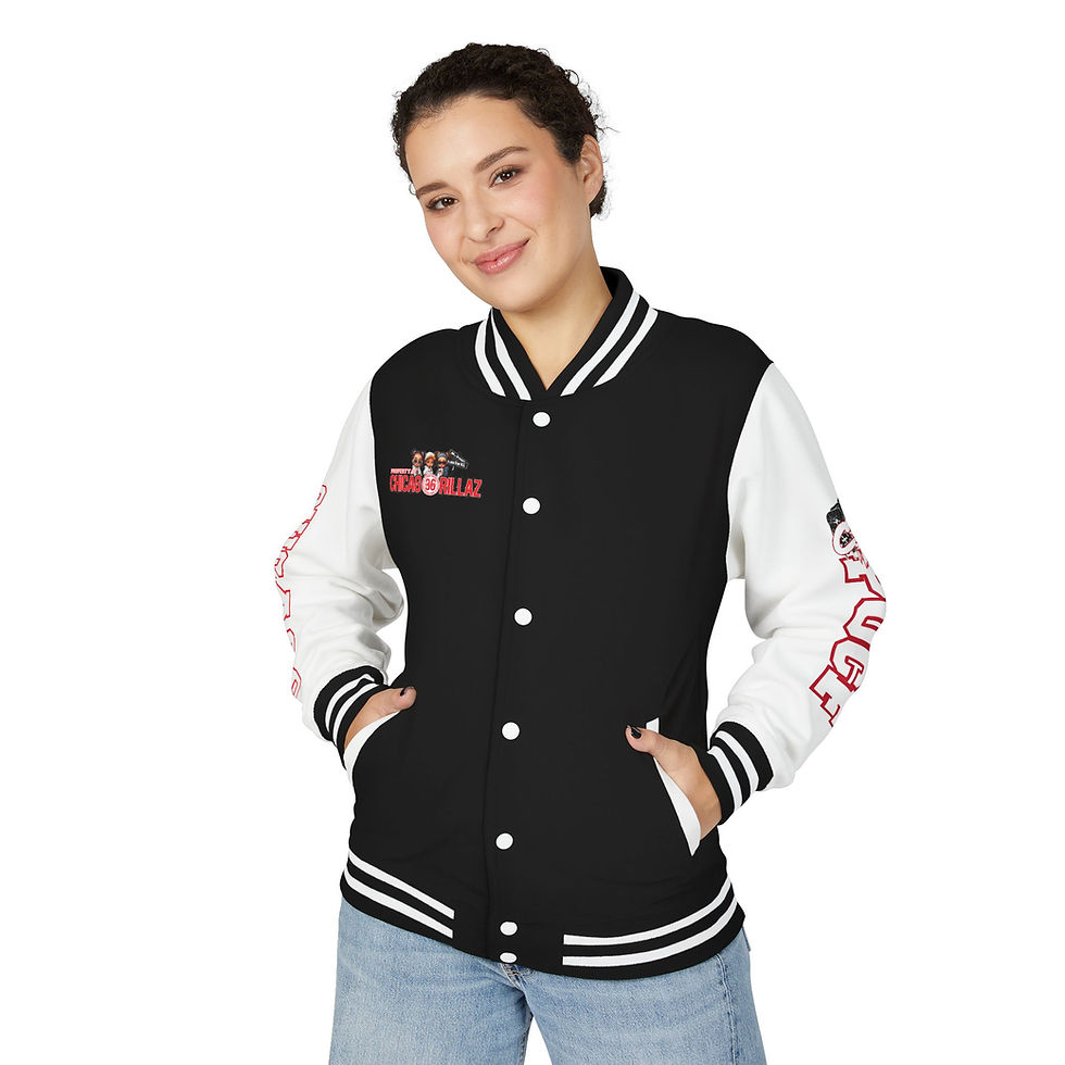 Thumbnail: 36PO Letterman Jacket - '(POCF)' Varsity Jacket