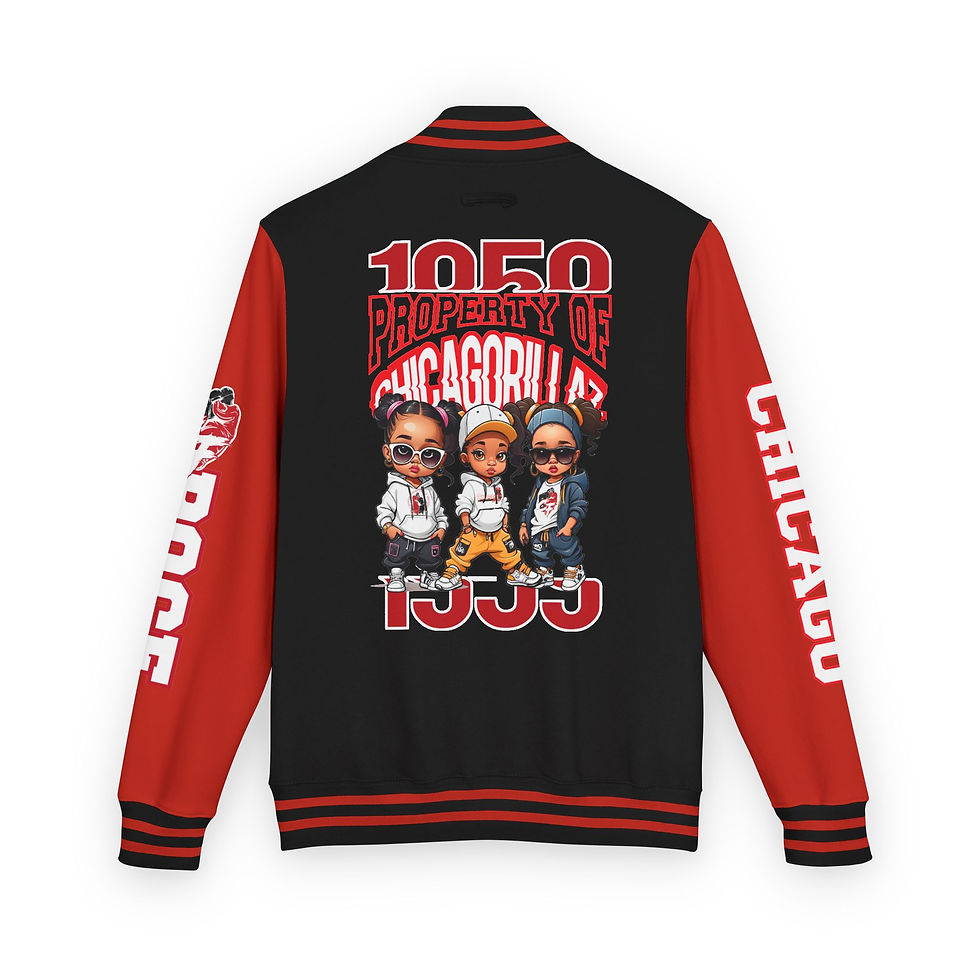 Thumbnail: 36PO Letterman Jacket - '(POCF)' Varsity Jacket