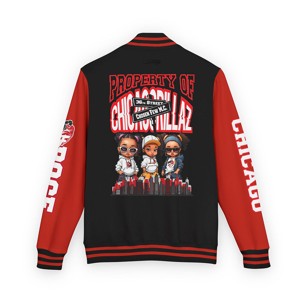 Thumbnail: 36PO Letterman Jacket - '(POCF)' Varsity Jacket