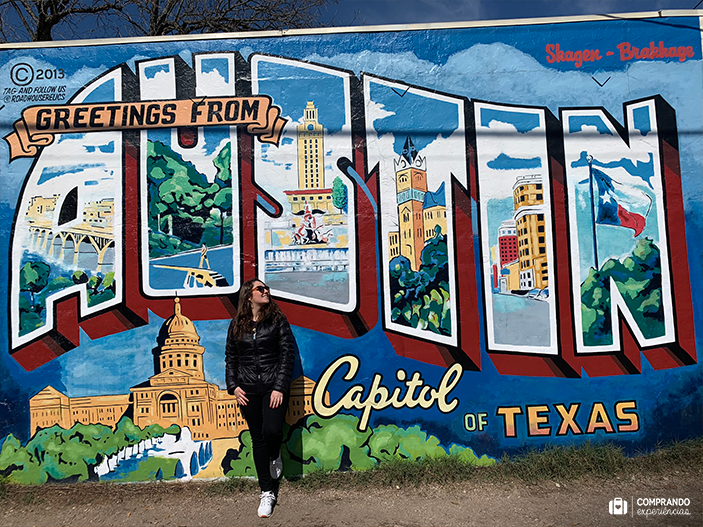 Mural em Austin (Texas)