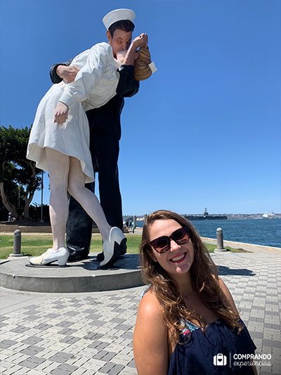 The Unconditional Surrender (Estátua do Beijo), San Diego