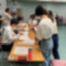 防災ロゲイニングに参加する大学生