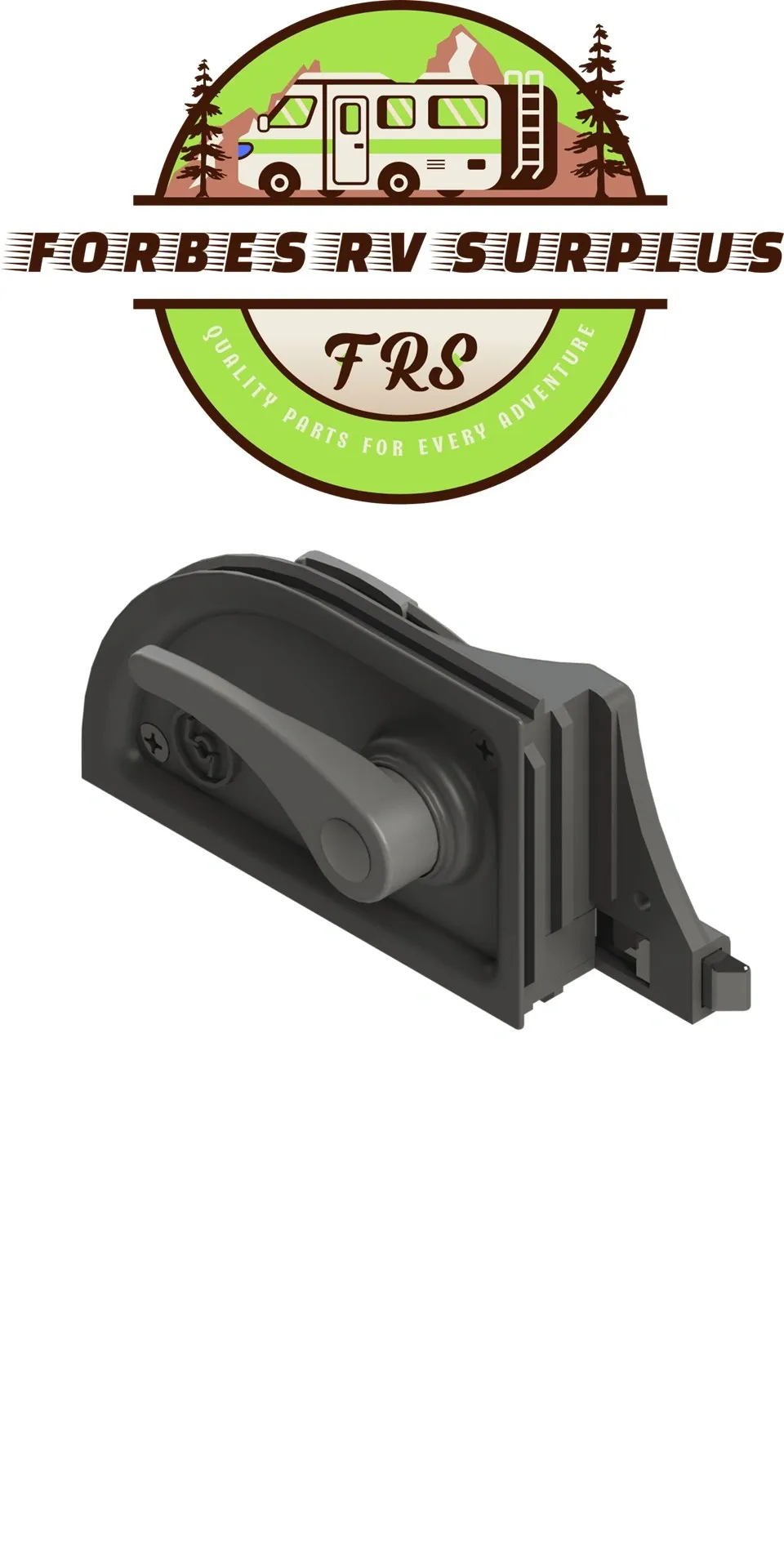 Thumbnail: Lippert RV Entry Screen Door Latch - Right #721669
