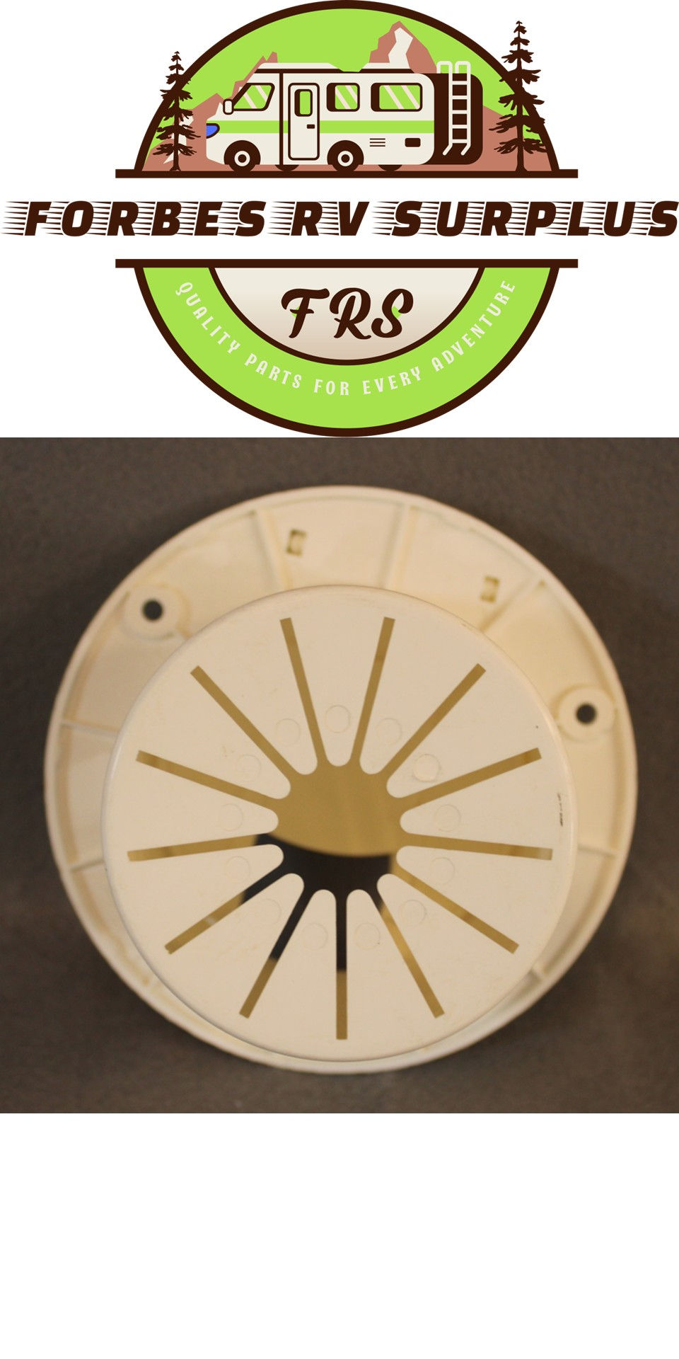 Thumbnail: Camco Electric Cable Hatch, White