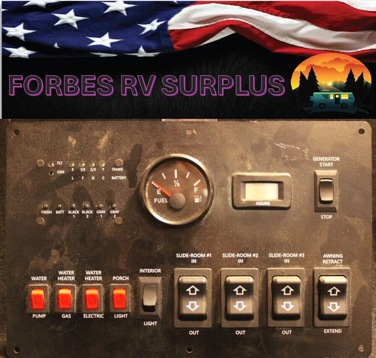 KIB M2868 RV Monitor Panel Control