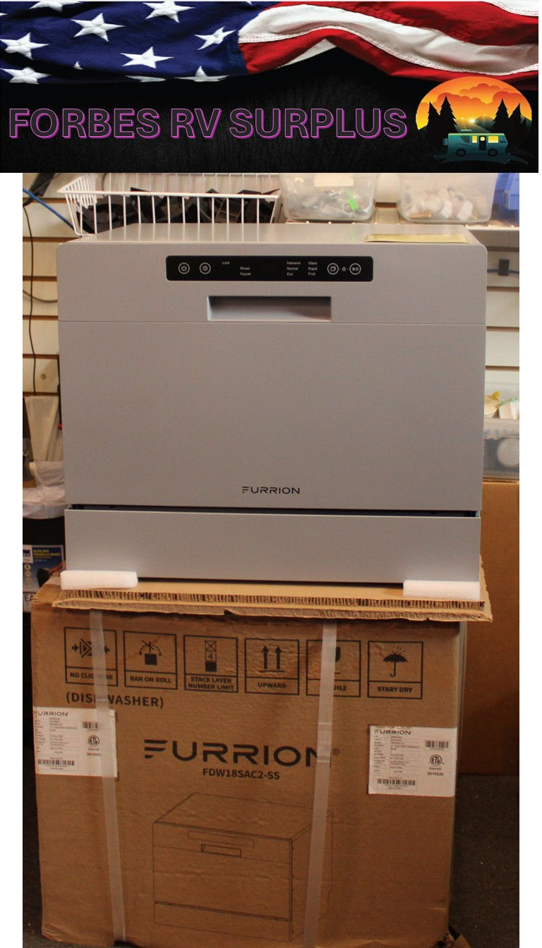 FURRION 18" COUNTERTOP DISHWASHER, SILVER #FDW18SAC2-SS