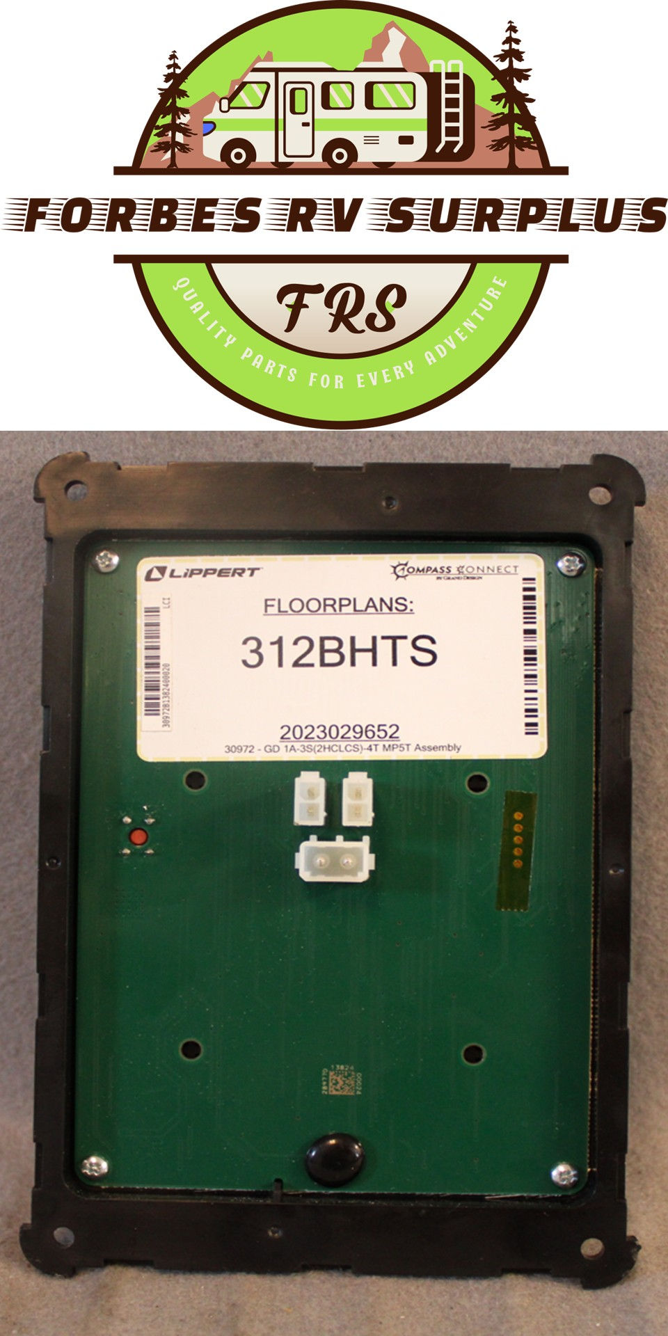 Thumbnail: LIPPERT 2023029652 GRAND DESIGN COMPASS MONITOR PANEL