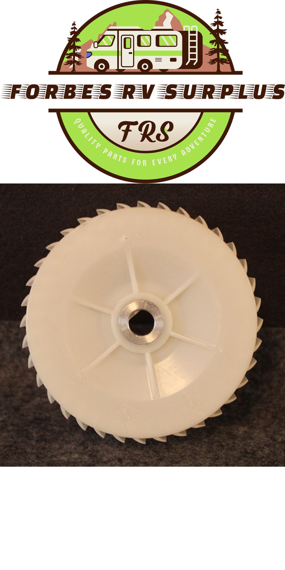 Thumbnail: Suburban 350208 OEM RV Furnace Combustion Air Wheel