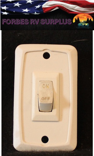 Sigma Switches Labeled ON/OFF Switch Bone Color (5pkg) | Forbes RV Surplus