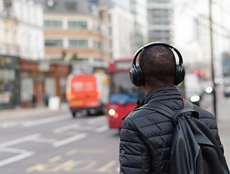 Man with Headphones