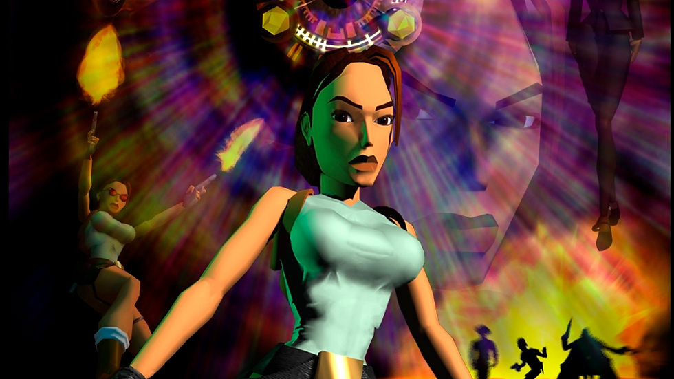 Lara Croft in Tomb Raider 1
