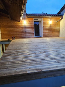 Terrasse bois extérieure