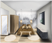 Décoration d'intérieur chalet de montagne